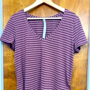 Purple and lavender Lululemon love tee